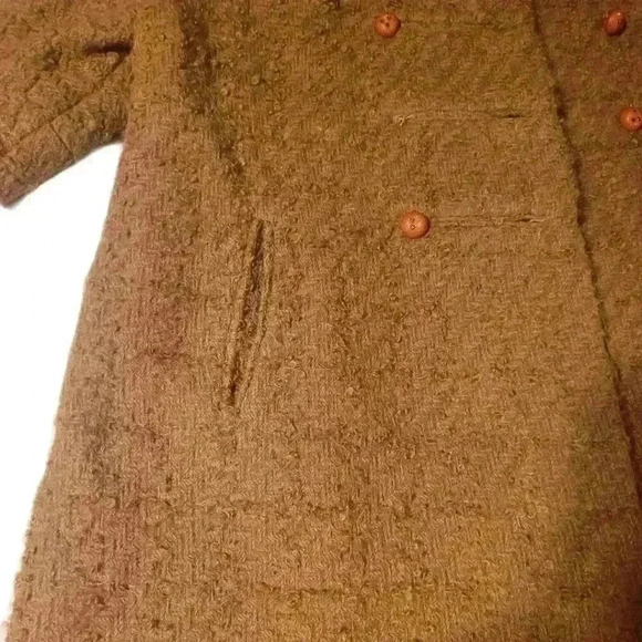 Vintage Coat with Fur Collar - Picture 3 of 9